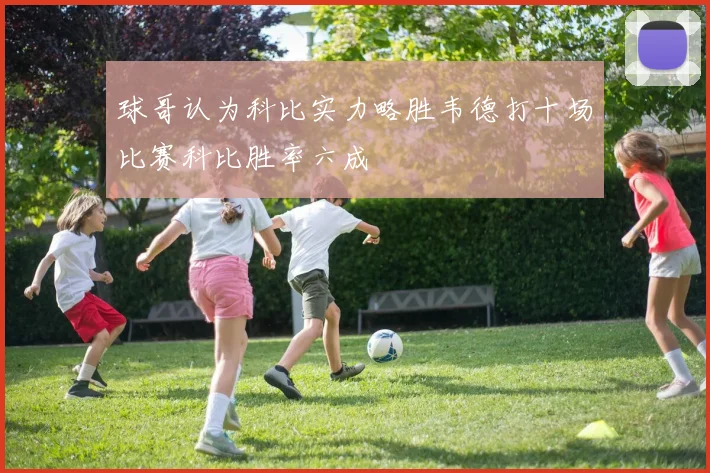 球哥认为科比实力略胜韦德打十场比赛科比胜率六成